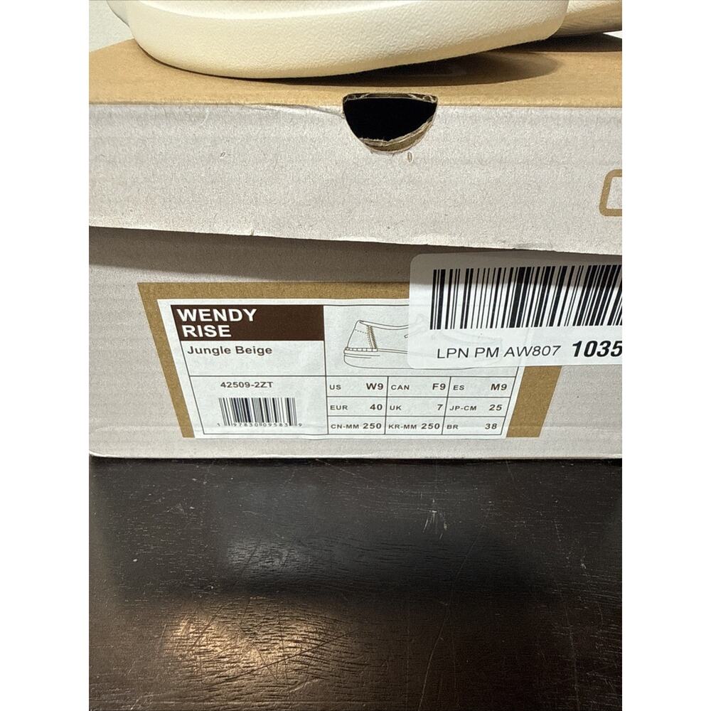 Hey Dude Wendy Jungle Beige Women's Slip-On Shoes Animal Print US 9 Wendy Rise - Picture 3 of 10